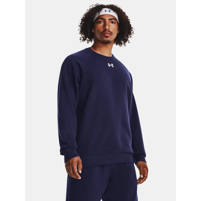 Under Armor Fleece Crew M 1379755-410 sweatshirt Clothing/Lifestyle/Under Armour Your Sports Performance