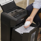 Fellowes AutoMax 80M Shredder, 4 x 12 mm, P-4 Black Urządzenia biurowe/Niszczarki Your Sports Performance