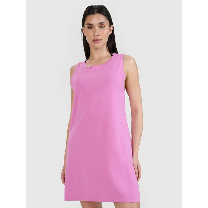 Women's mini dress 4F 4FWSS25TDREF138-54S *Kategoria tymczasowa Your Sports Performance