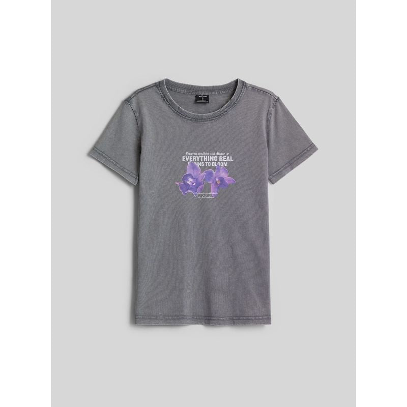 Women's regular printed T-shirt 4F 4FRSS26TTSHF4513-27S 4f