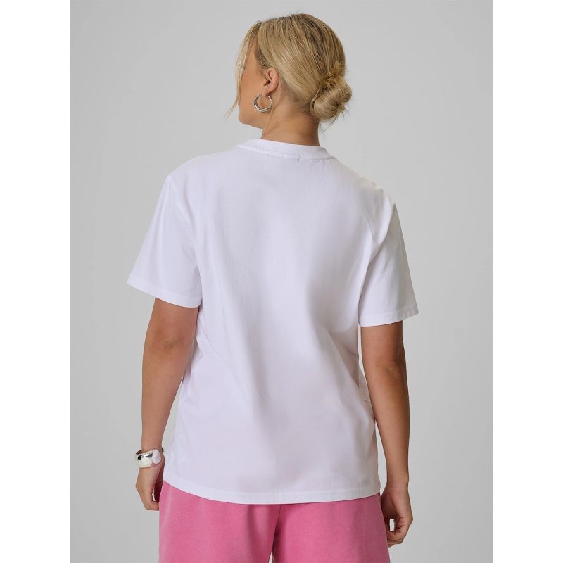 Women's loose T-shirt with print 4F 4FRSS26TTSHF3882-10S