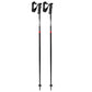 LEKI STICKS QNTM black/red 120 Akcesoria sportowe i turystyczne/Kije do Nordic Walking i trekkingu Your Sports Performance