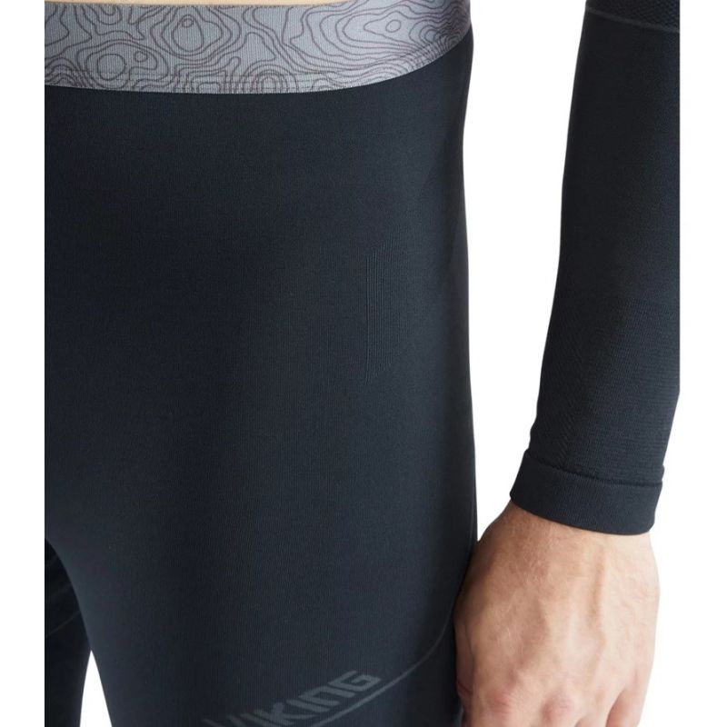 VIKING Gary 3/4 Set Bamboo men's underwear size M black Odzież militarna/Bielizna termoaktywna Your Sports Performance