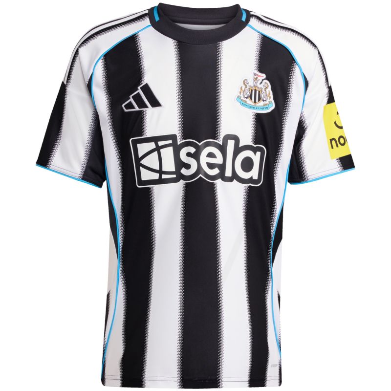 adidas Newcastle United FC 25/26 Home Men's Jersey White/Black JI7382 In preparation Adidas