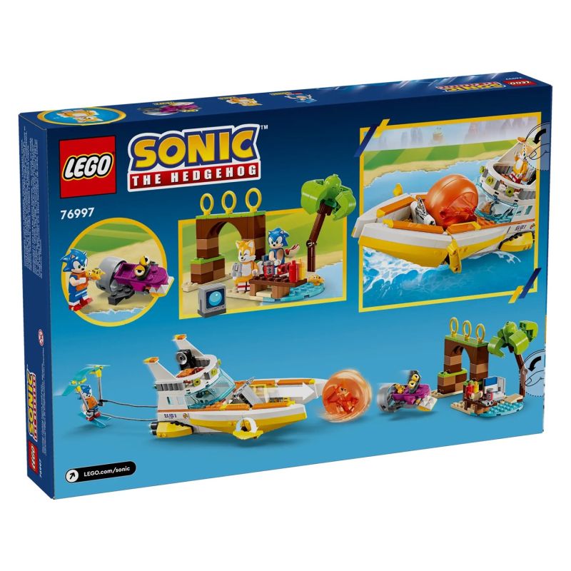 LEGO Sonic 76997 Tails' Boat Adventure In preparation Your Sports Performance