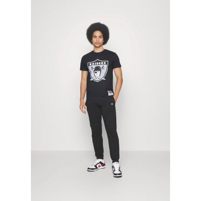 Mitchell &amp; Ness NFL Oakland Raiders Team Logo Tee BMTRINTL1270-ORABLCK Clothing/Lifestyle/T-shirts/Mitchell & Ness Your Sports Performance