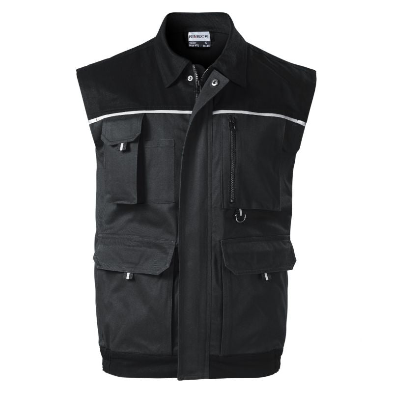 Rimeck Woody M MLI-W5294 ebony gray vest Clothing/Outdoor/Rimeck Your Sports Performance