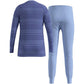 Thermal underwear - Odlo Set long ACTIVE WARM SET size 104cm Navy blue Odzież militarna/Bielizna termoaktywna Your Sports Performance