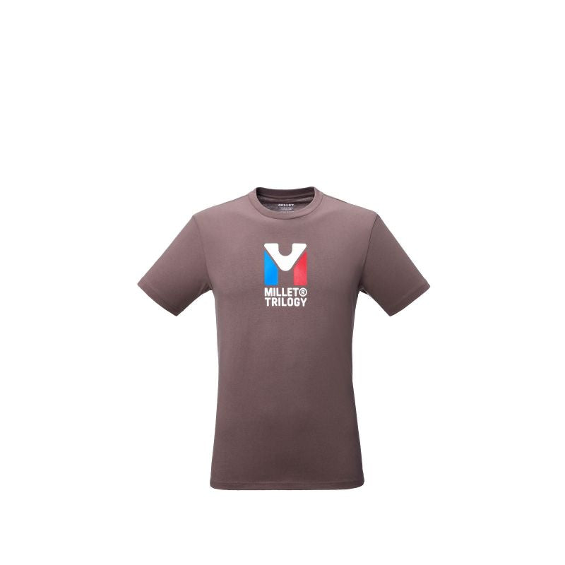 MILLET Chamonix Tri Ts Ss M purple plum men's t-shirt