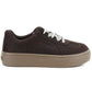 Women's brown platform shoes Big Star UU274004