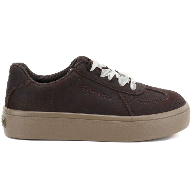 Women's brown platform shoes Big Star UU274004