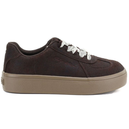 Women's brown platform shoes Big Star UU274004 Big Star