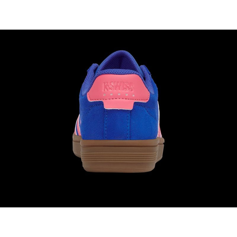 K-swiss COURT TIEBRK II SDE DAZZLING BLUE/PINK LEMONADE/GUM-M sneakers (99492-480-M) K- Swiss