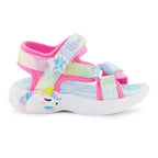 Skechers S-Lights Unicorn Dreams Sandal-Majestic Bliss Jr 302682N-PKMT sandals Footwear/Lifestyle/Skechers Skechers