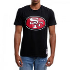 Mitchell &amp; Ness NFL Team Logo Tee San Francisco M 49ERSS BMTRINTL1053-SF4BLCK Clothing/Lifestyle/T-shirts/Mitchell & Ness Your Sports Performance