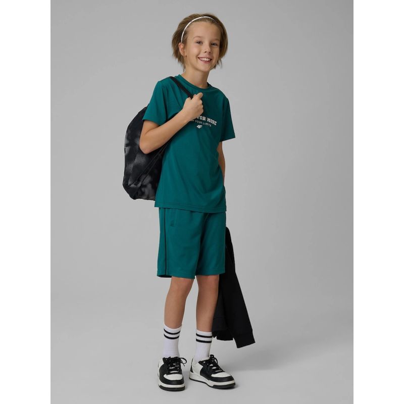 Boys' quick-drying sports shorts 4F 4FJRSS26TFSHM1693-46S 4f