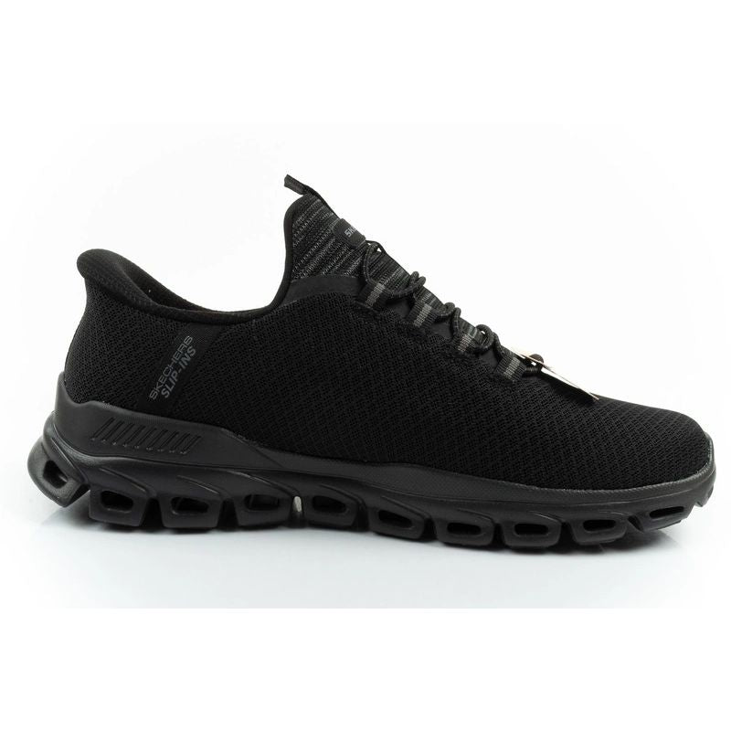 Skechers men's shoes sneakers Glide-Step comfortable lightweight Slip-Ins black Skechers