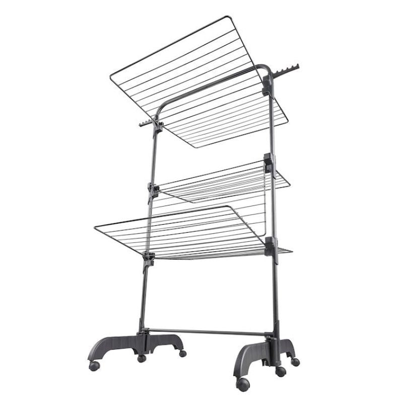 Comfort Tower 420 Black Leifheit vertical dryer AGD - Produkty/Suszarki łazienkowe i wolnostojące Your Sports Performance
