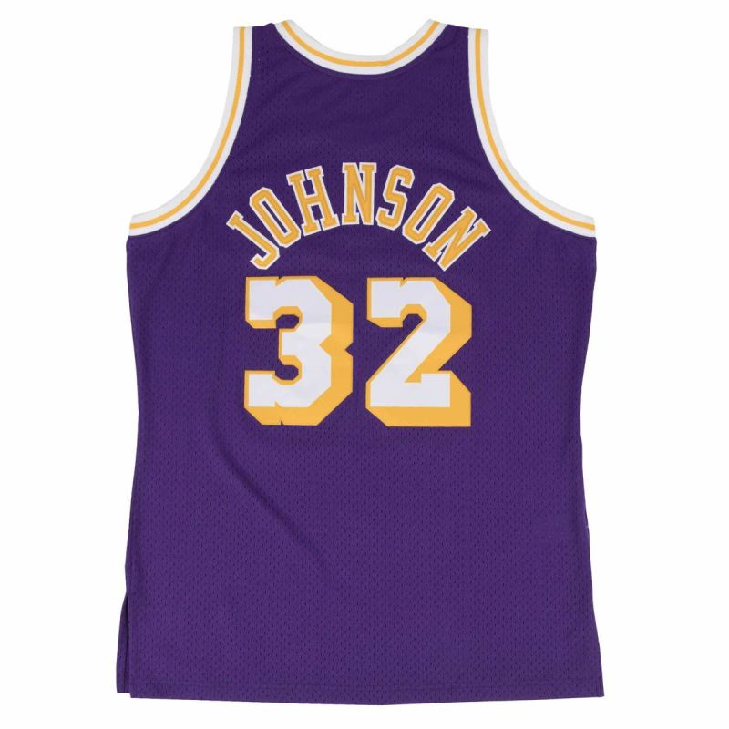 Mitchell & Ness Swingman Jersey NBA LA Los Angeles Lakers Magic Johnson - SMJYGS18176-LALPURP84EJH Koszulki NBA Your Sports Performance