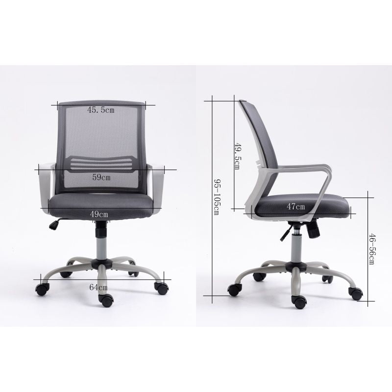 Activejet YK01 office chair gray Fotele/Fotele biurowe Your Sports Performance