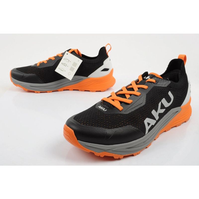Aku men's outdoor trekking shoes Aira comfortable hiking black gray orange To be categorized Your Sports Performance