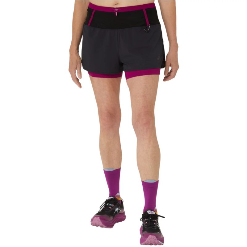 Asics Fujitrail 2-N-1 Short W 2012C719-002 Clothing/Running Asics