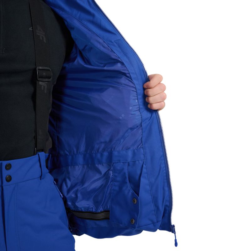 Men's ski jacket 4F M0788 cobalt 4FWAW25TTJAM0788 36S 4f