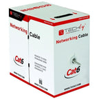 TECHLY U/UTP CAT6 STRANDED CABLE 305M CCA GRAY ETC. Kable, gniazda i wtyki/Kable sieciowe Your Sports Performance