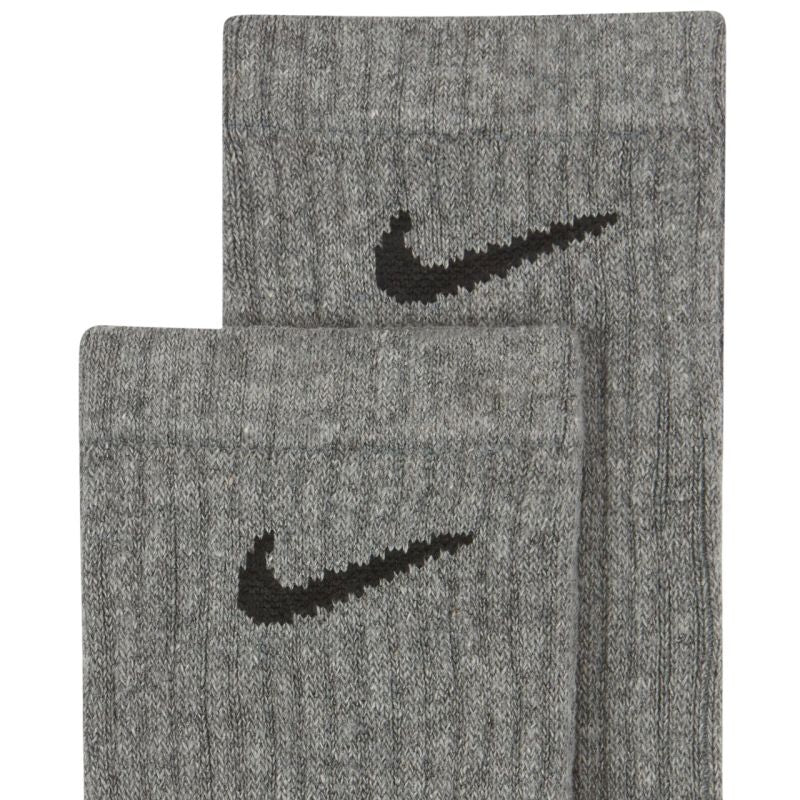 Nike Everyday Cush Crew Socks, 6 Pairs, Grey SX7666 064