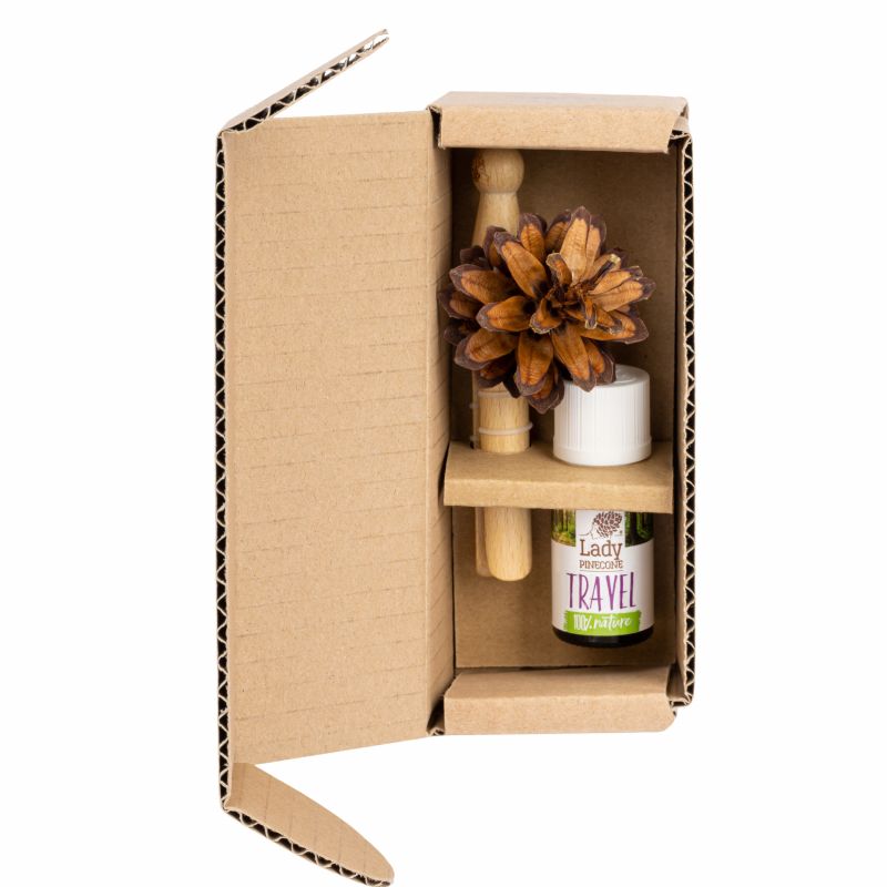 Pani Szyszka HORIZONTAL TRAVEL Set 1 x Pani Szyszka + 1 blend of essential oils (LP-HORIZONTAL-TRAVEL) In preparation Your Sports Performance