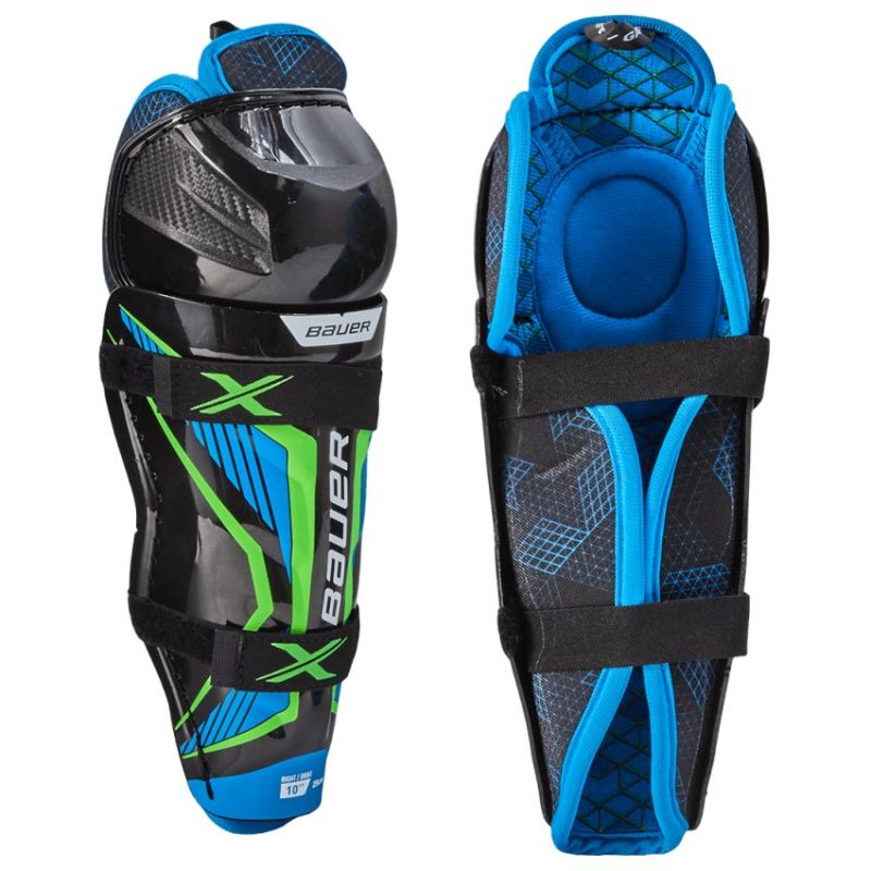 Hockey shin guards Bauer X Jr. 1058547 Accessories/Protectors and knee pads/Bauer Bauer