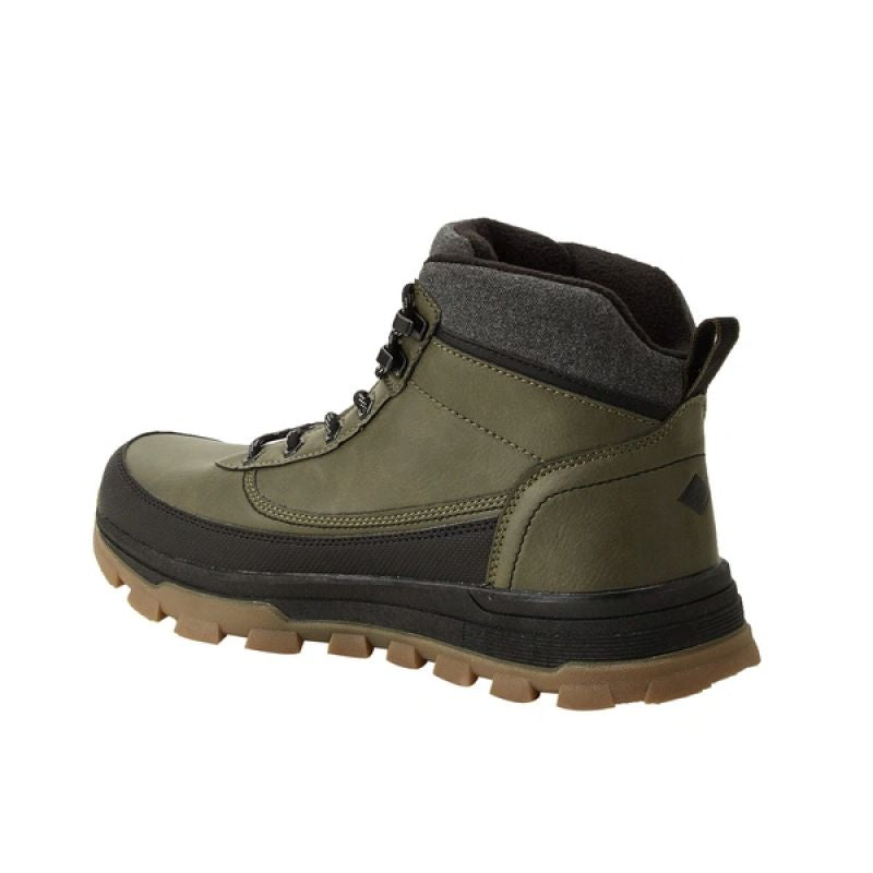Lee Cooper Men's Winter Khaki Insulated Sneakers
