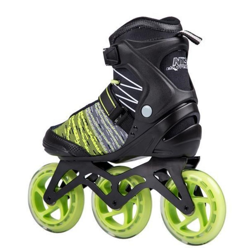 NILS Extreme NA1206 roller skates black and green size 40 Skating/Rolki, wrotki Your Sports Performance