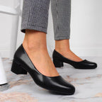 Black Pumps on a block from W Sergio Leone Footwear/Lifestyle/Sergio Leone Your Sports Performance