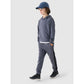 Boy's sweatshirt with hood, open, 4F Junior 4FJWMM00TSWSM1292-25S *Kategoria tymczasowa Your Sports Performance