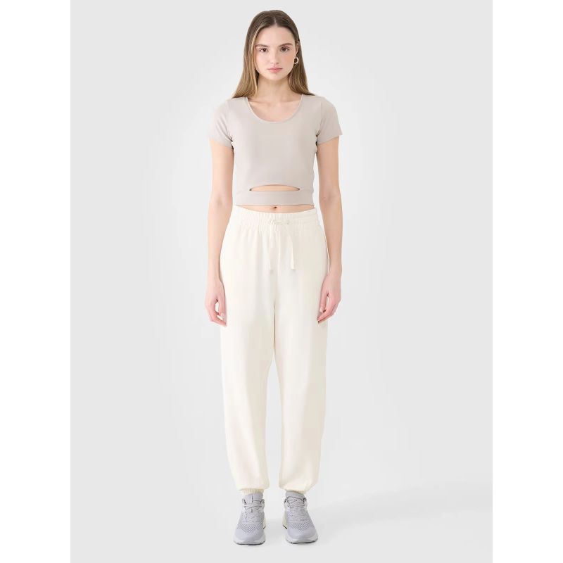 Women's jogger sweatpants 4F 4FWSS25TTROF0994-11S *Kategoria tymczasowa Your Sports Performance