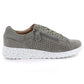 Women's leather openwork shoes on a green platform M.Daszyński 26PB17-04 M. Daszyński