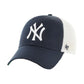 Cap 47 Brand MLB New York Yankees Branson Cap B-BRANS17CTP-NY Clothing/Lifestyle Your Sports Performance