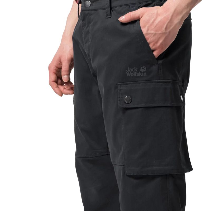 Jack Wolfskin Arctic Road Cargo Pants U 1505761-6350 Black 25 Clothing/Outdoor/Jack Wolfskin Your Sports Performance