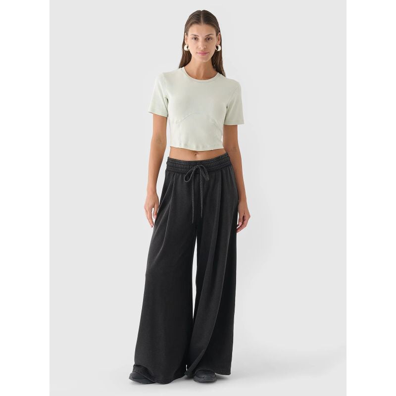 Women's crop top slim plain 4F 4FRAW24TTSHF2581-47S *Kategoria tymczasowa Your Sports Performance