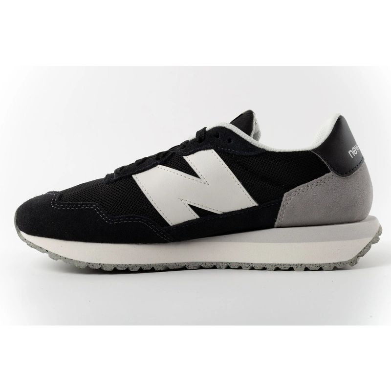 New Balance 237 Men’s Black Leather Sneakers