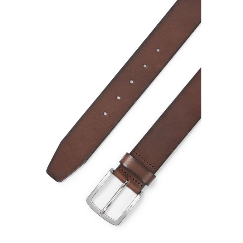 Boss Informal Jor-V_Sz40 men's belt made of genuine leather with a metal buckle To be categorized Your Sports Performance
