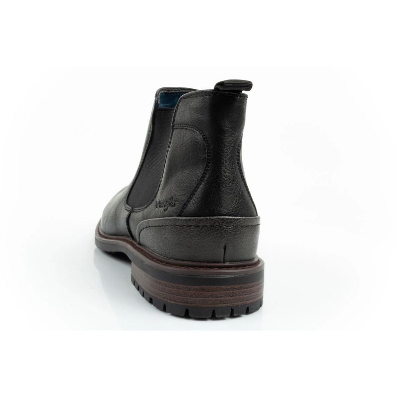 Wrangler Randy men's shoes Chelsea boots elegant fashionable slip-on black In preparation Your Sports Performance