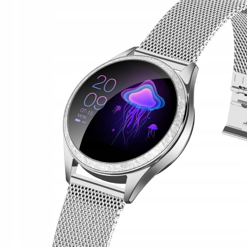OroMed ORO-SMART CRYSTAL SILVER smartwatch In preparation Your Sports Performance