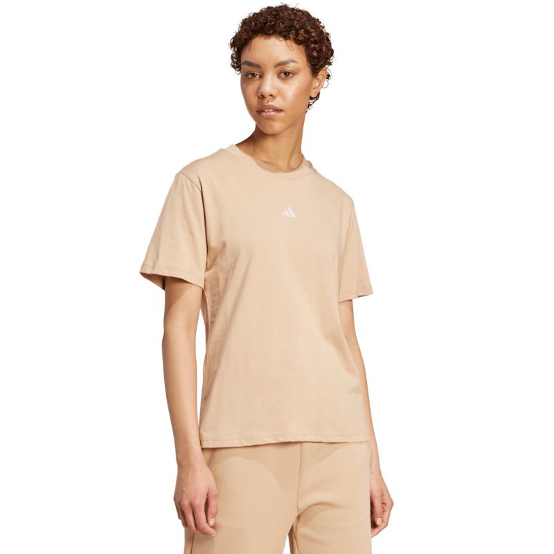 adidas Essentials Small Logo Cotton T-shirt W JY4963 Clothing/Lifestyle/T-shirts Adidas