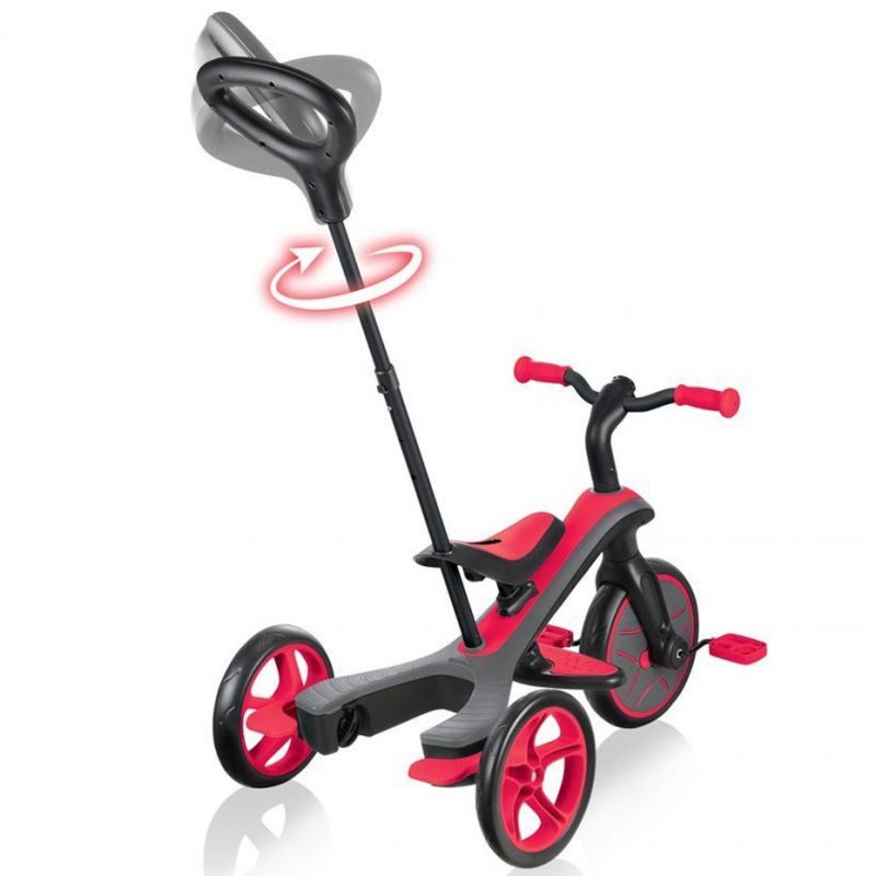 Globber New Red Explorer Trike 4in1 632-102-2 Accessories/Bicycle/Rowery Your Sports Performance