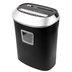 Activejet ASH-1201D shredder, P-3, 25 l, 5x38 mm shreds, 12 sheets, black and silver. Urządzenia biurowe/Niszczarki Your Sports Performance