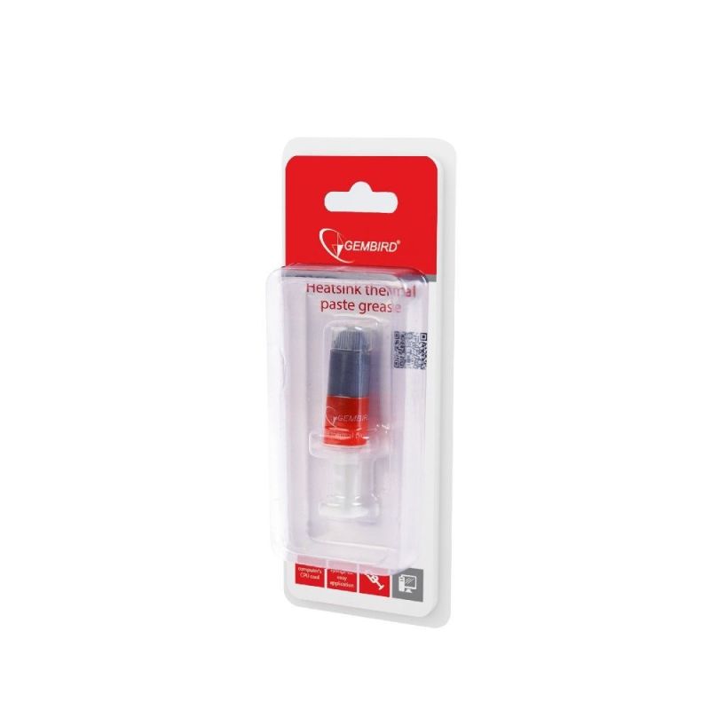 Thermal paste for processor GEMBIRD TG-G1.5-01 (1.5g) Chłodzenie/Pasty termoprzewodzące Your Sports Performance