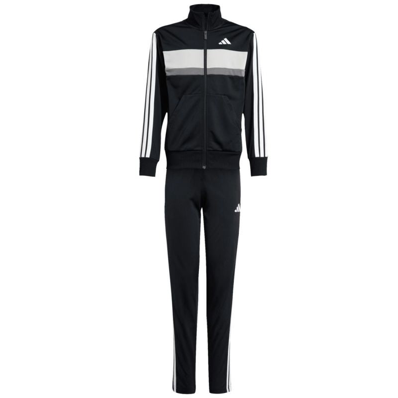 adidas Seasonal Essentials Tiberio 3-Stripes Tricot Jr Tracksuit JY0509 Clothing/Training Adidas