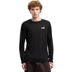 Puma ESS No. 1 Logo Longsleeve Tee Black 682546 01